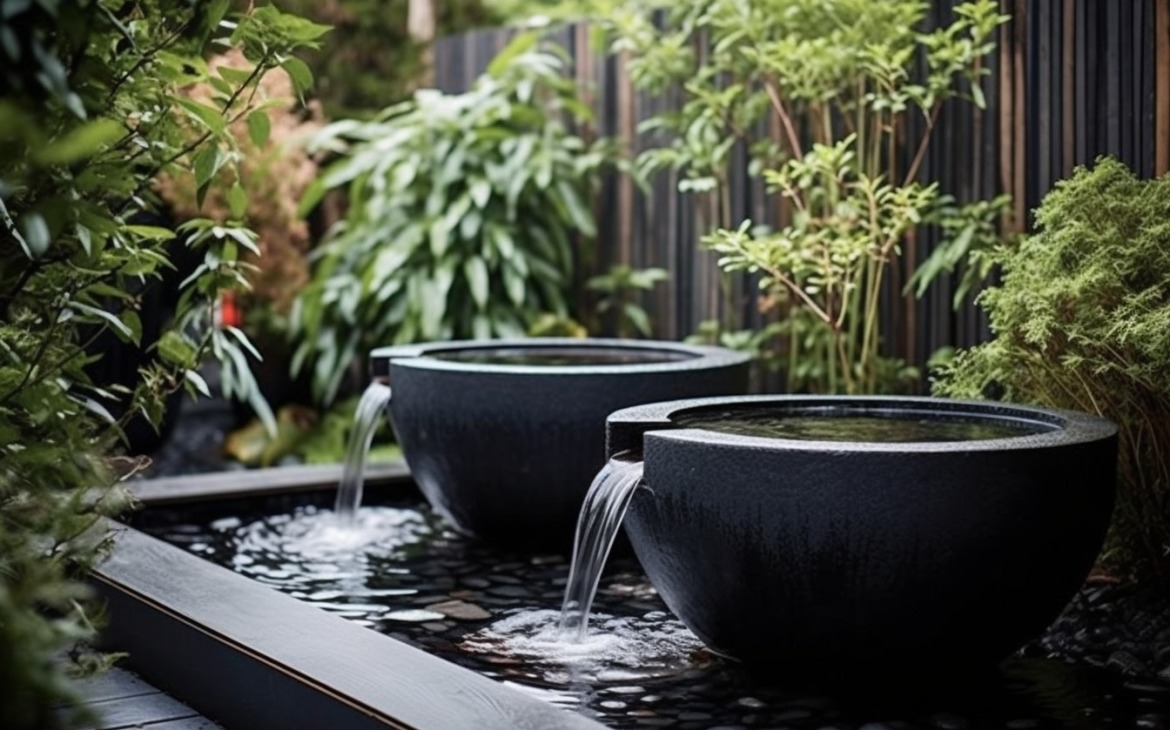 Water Features: Add an element of tranquility with a water feature on your terrace. The soothing sound of trickling water can create a serene atmosphere and drown out urban noises. Consider a small fountain, a cascading waterfall, or even a compact pond with aquatic plants.