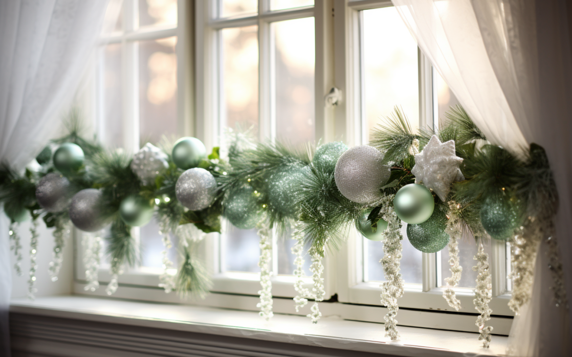 Festive Window Dressing for the Holidays